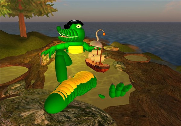 Pirate Gator - Patchouli Woollahra