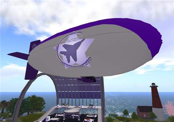 SLRFL automated tour blimp - Patchouli Woollahra