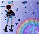 Bluebutterfles_rainbow