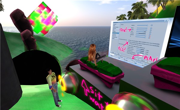 chatting with Peri Lorefield - Torley Linden