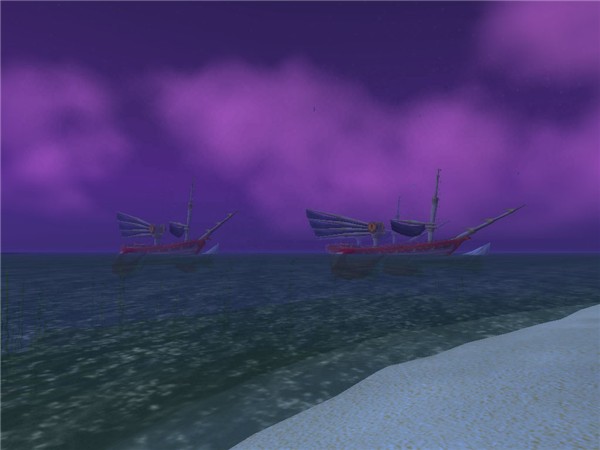 The bloodelf ships