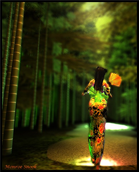 Gion Girl Walking