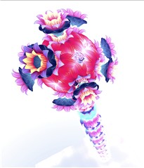 Tower of Flowers Out of Nowhere