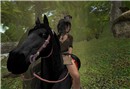 Indian princess on horse
