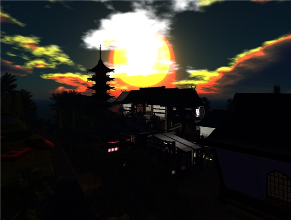 夕陽