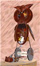 "Mouse Drawn Owl" by Bryn Oh