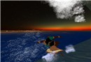 Sunrise Surf Bunny