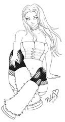Nikki lineart