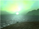 sun going down 
