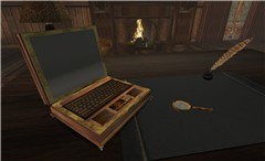 Steampunk Laptop - Torley Olmstead