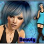 Beauty in Blue ( Faces )