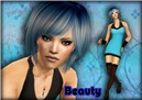 Beauty in Blue ( Faces )