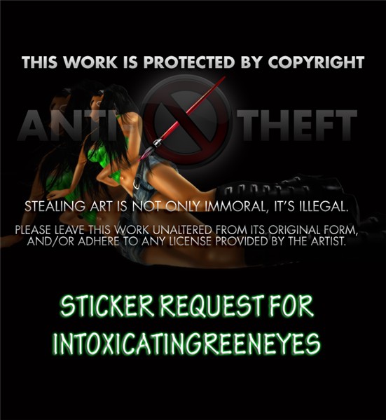 INTOXGREENEYESSTICKER4CATALOGUE