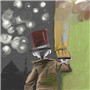 chromanoid paints his house walls