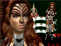 Vodka T'onik - Klingon Woman