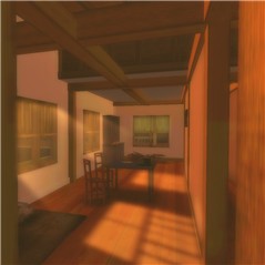 Behind the window...