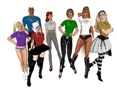 Yay!! FREE Olympic Tshirts! - Ambergris Baphomet