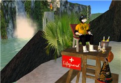 Lifeguard on duty
