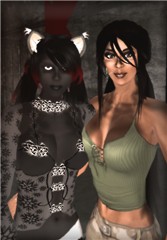 My sister Ayanas & I at Urban Fight Club