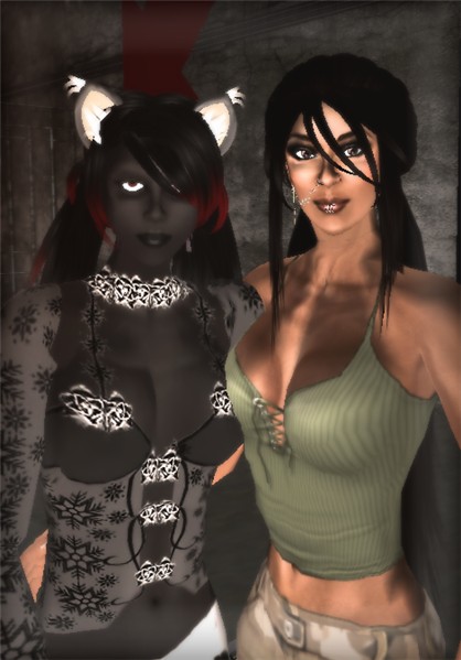 My sister Ayanas &amp; I at Urban Fight Club