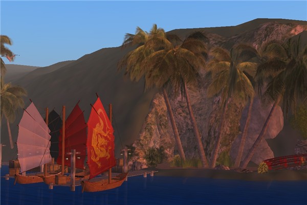 red dragon sail - hynesyte Harbour