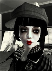 girl with cap