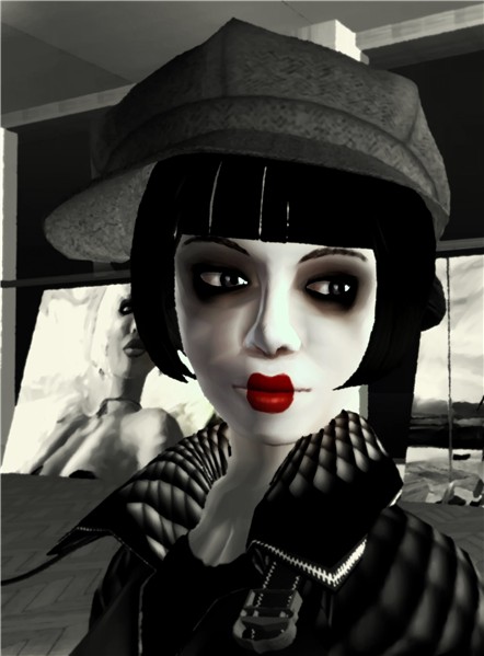 girl with cap