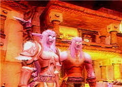 Me and Arow in Ironforge