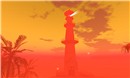 Peach Lighthouse