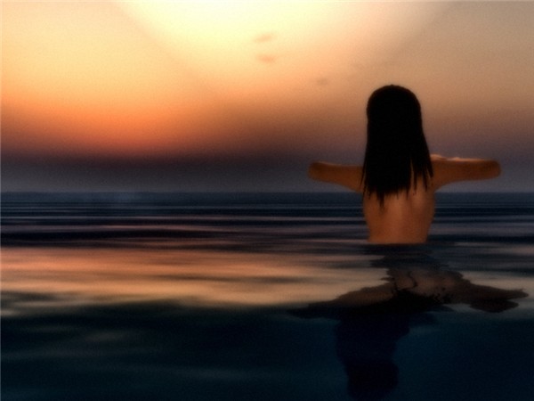 sunset water 1
