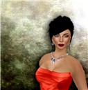 M&R Magazine Sandal Cat Eyes Red Lips