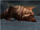 Giant dead clefthoof