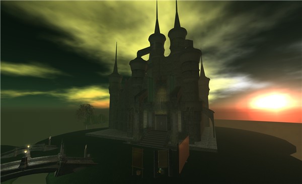 GOTHIC CASTLE    Skye Gothic PrefabCastle - SL's finest - Torley Olmstead