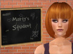 Marty's student