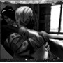 Vex & Honey - Leaning Back B&W