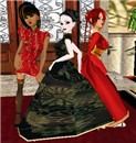 oriental tat, ice,angel