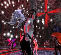 Fairy Creatures Dancing at Necropolis
