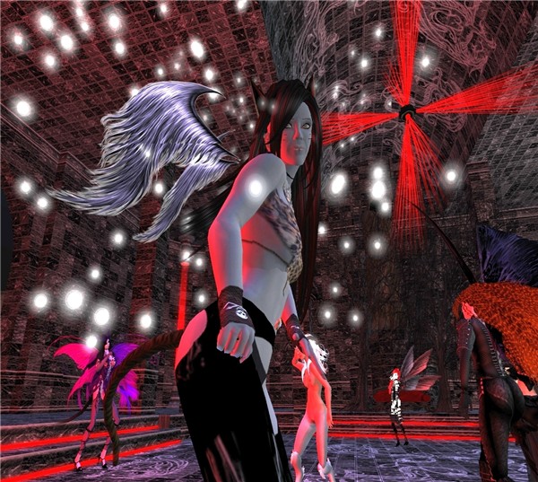 Fairy Creatures Dancing at Necropolis