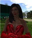 red dress head