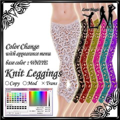 Knit Leggings-b