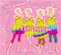 Color Change! Knit Leggings