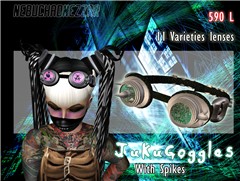 NDN - Juku Goggles with Spikes