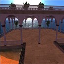Tyche ballroom at sunset