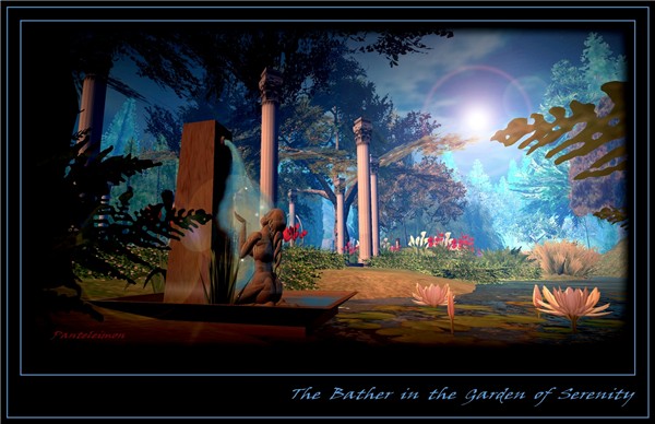 The Bather in the Garden of Serenity