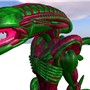 Xenomorph Torley brushes after every meal - Torley Linden