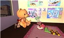 sleepy nap time with cute teddy bear giant thing kumakun - Torley Olmstead