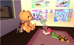 sleepy nap time with cute teddy bear giant thing kumakun - Torley Olmstead