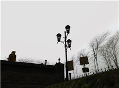 At a Graveyard