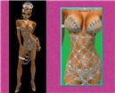 frount of dress
