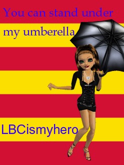 under my umbrella